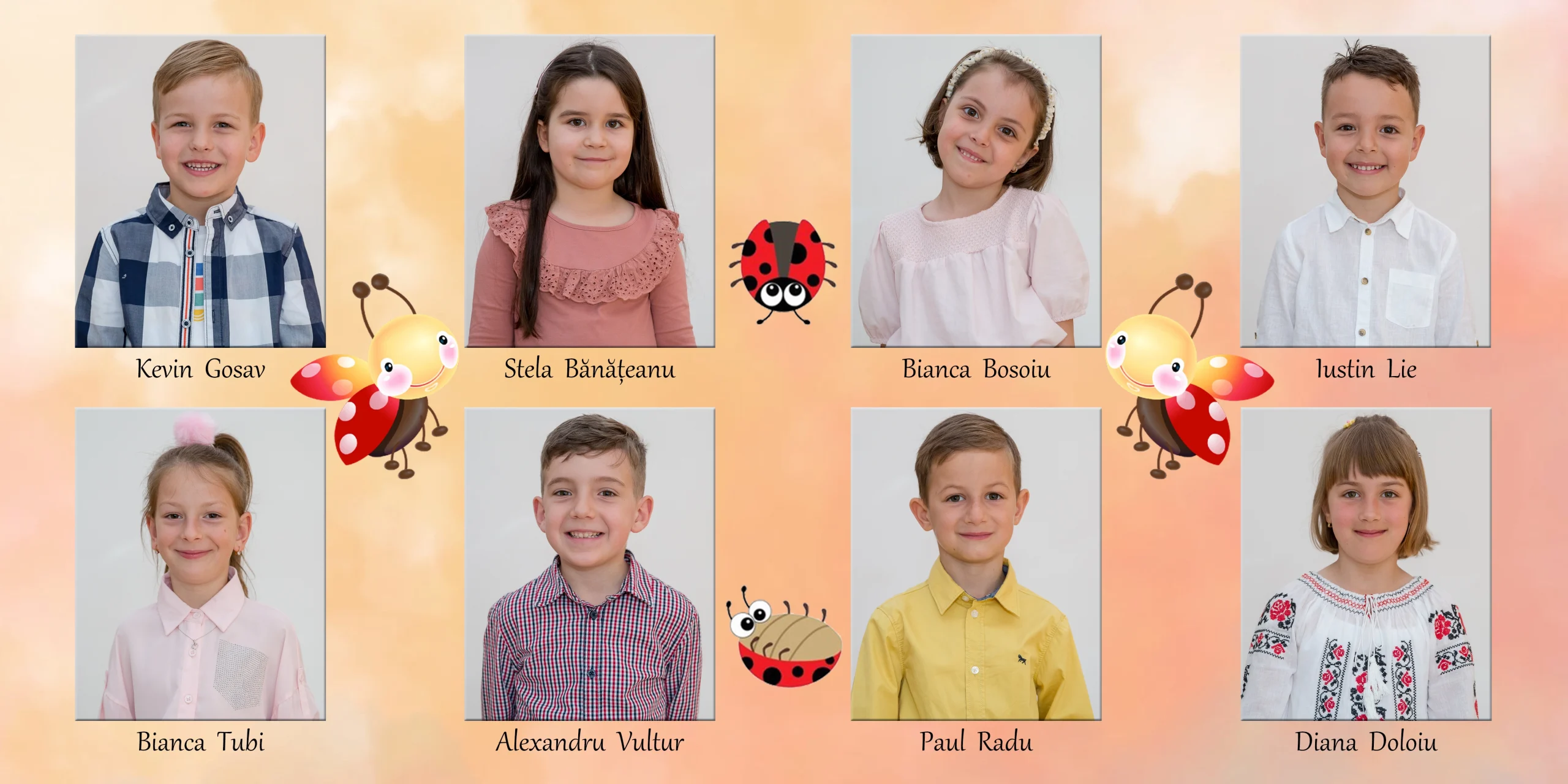 Model pătrat Album Absolvire Grădiniță Brașov - foto Găvenea