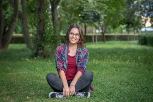 Ședință foto în natură la Brașov la ora de aur