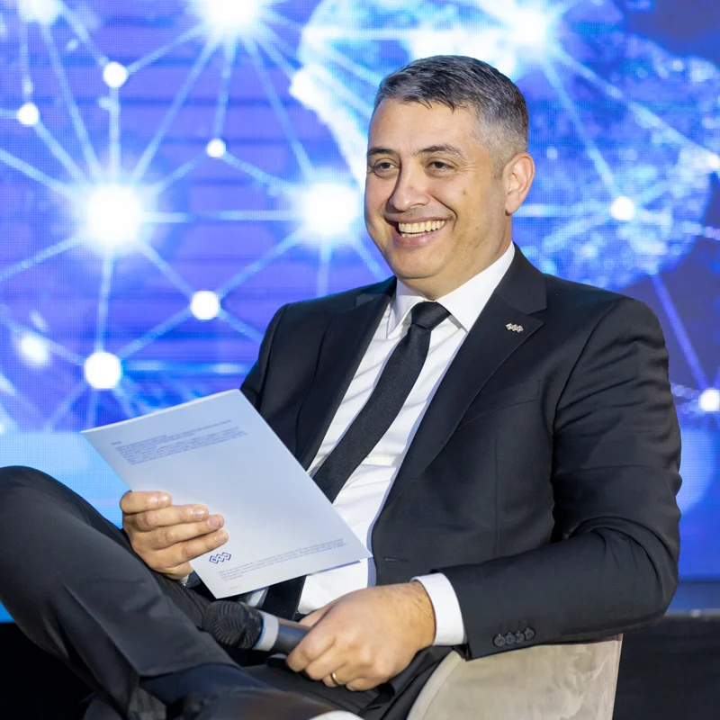 discurs pe scenă la Gala Termalia Awards, Brașov