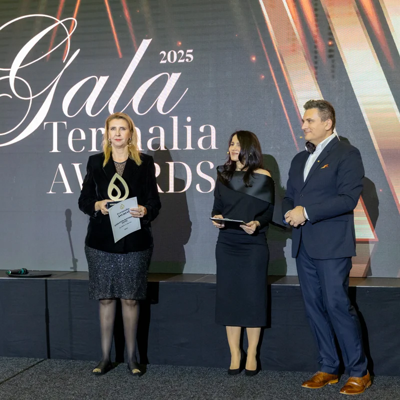 fotograf gală de premiere Brașov — sala pregătită la Kronwell Hotel