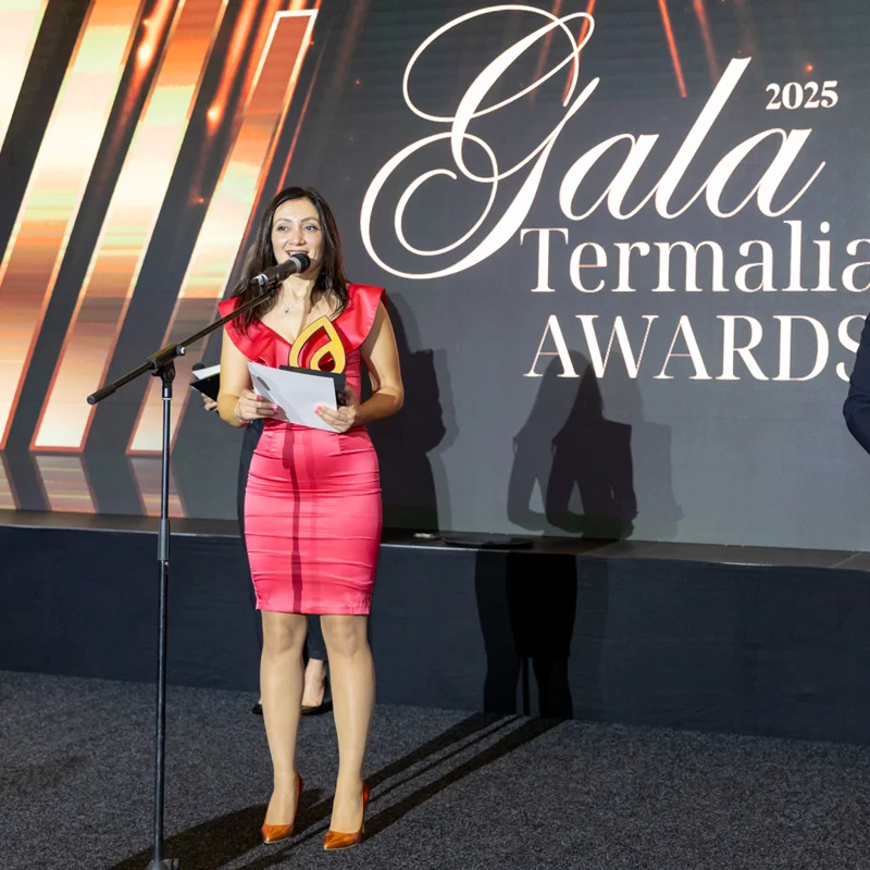 trofee Termalia Awards pe masa de premiere, Brașov
